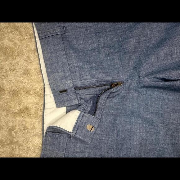 J.Crew classic coastal preppy blue chambray shorts Size 6 - Picture 3 of 6